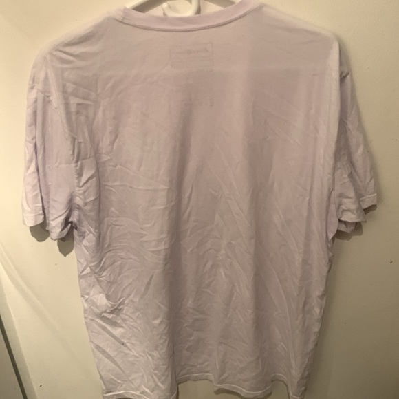 Super Soft Eddie Bauer Go your own way white tshirt w/green print SZ L - Picture 7 of 7